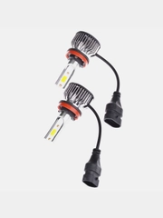 Светодиодные LED лампы Laser V6 цоколь: H7 /H11 /H8 /H4 /HB3 /HB4
