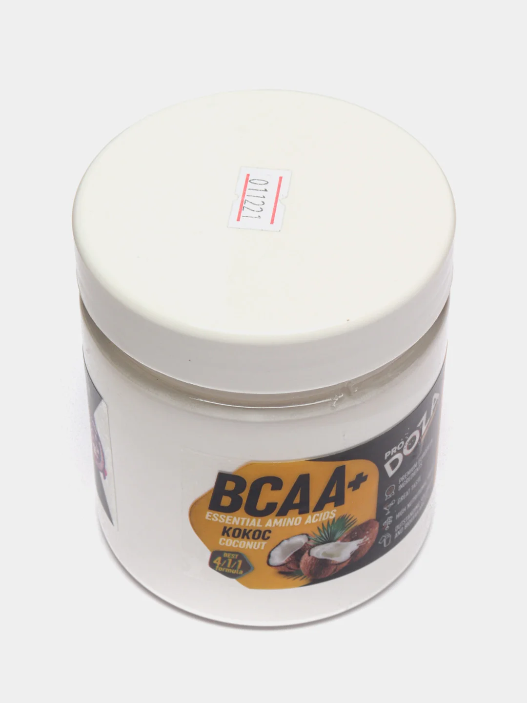Аминокислотный комплекс BCAA+ 4:1:1 ProDOZA "Кокос", 200 грамм