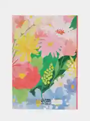 Алый ежедневник в мягкой обложке, А5, 80 л