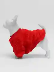 Красный толстовка флисовая, для собак и кошек