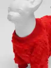 Красный толстовка флисовая, для собак и кошек