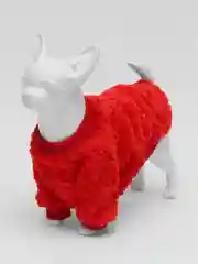 Красный толстовка флисовая, для собак и кошек