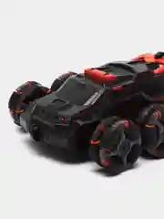 Красный машина-перевертыш радиоуправляемая Stunt Car