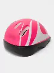 Розовый детский спортивный шлем