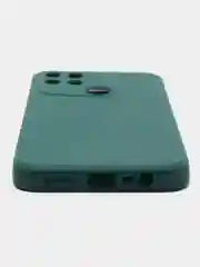 Бирюзовый чехол Realme NARZO 50A силиконовый (Реалми НАРЗО 50А)