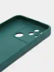 Бирюзовый чехол Realme NARZO 50A силиконовый (Реалми НАРЗО 50А)