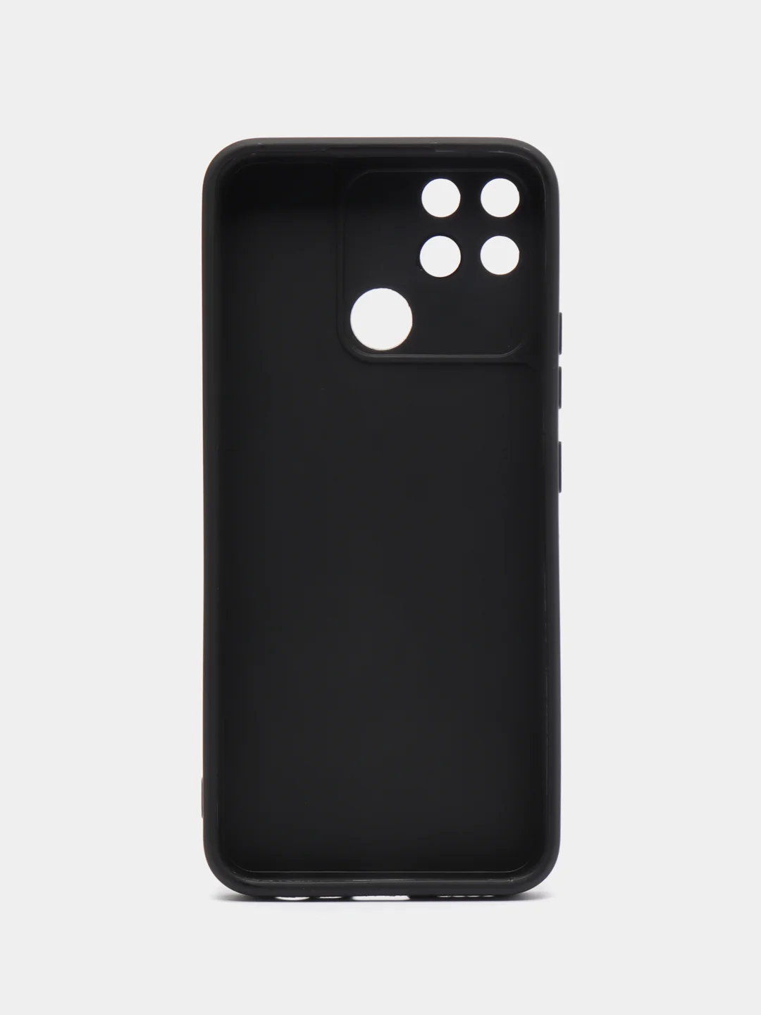Черный чехол Realme NARZO 50A силиконовый (Реалми НАРЗО 50А)