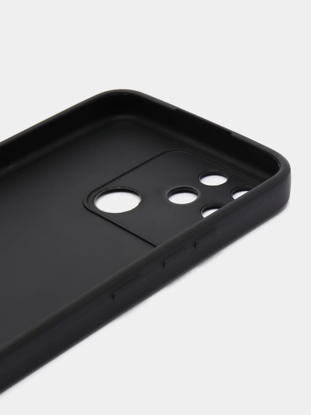 Черный чехол Realme NARZO 50A силиконовый (Реалми НАРЗО 50А)