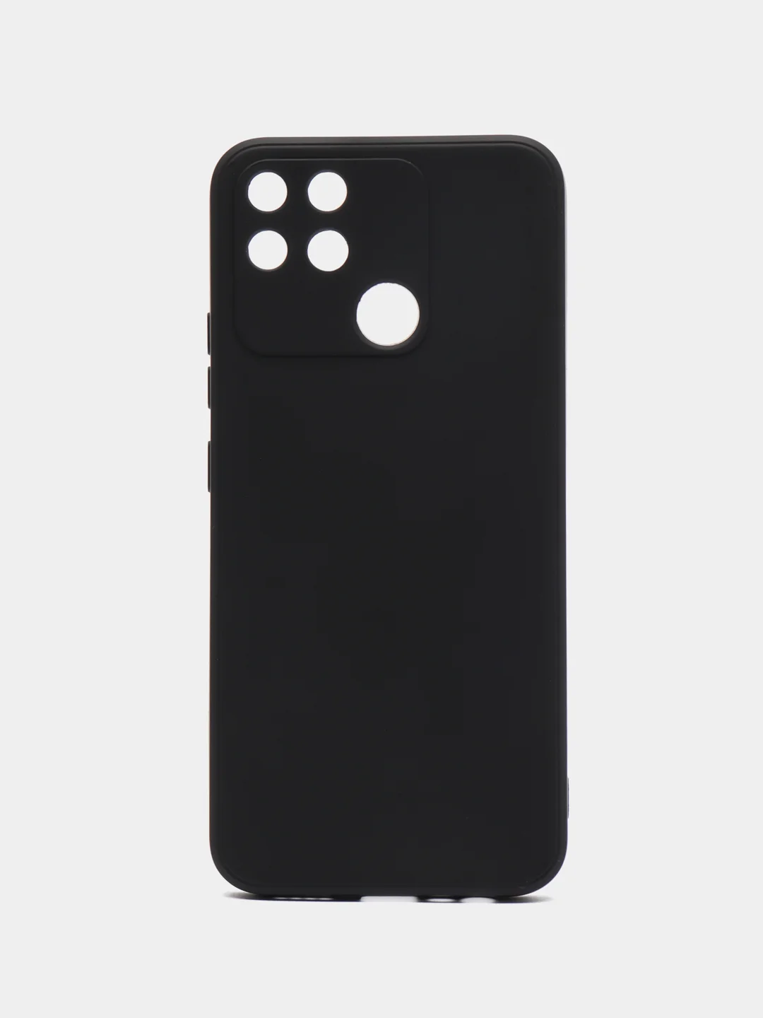 Черный чехол Realme NARZO 50A силиконовый (Реалми НАРЗО 50А)