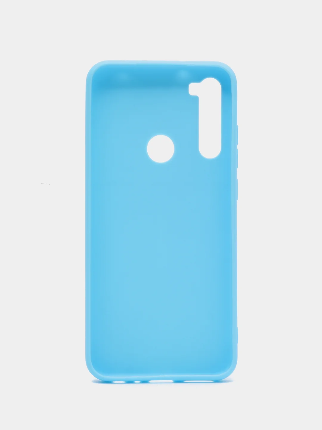 Лазурный силиконовый чехол Xiaomi Redmi Note 8T (Сяоми Редми Нот 8Т / Ноут), прозрачный