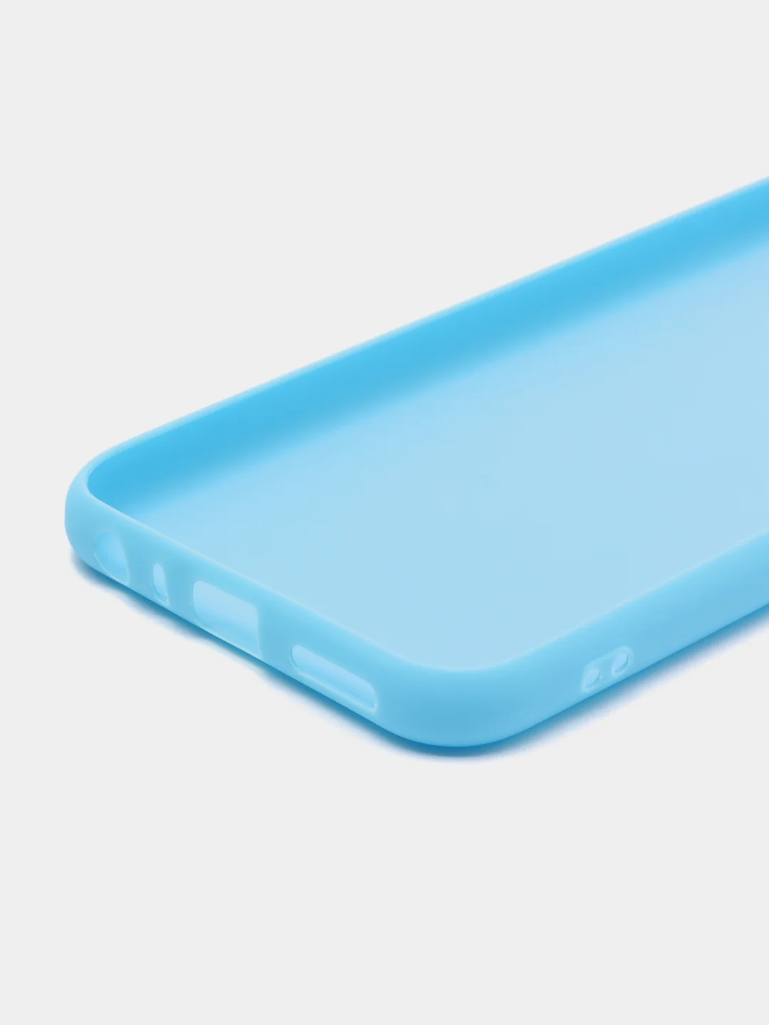 Лазурный силиконовый чехол Xiaomi Redmi Note 8T (Сяоми Редми Нот 8Т / Ноут), прозрачный