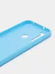 Лазурный силиконовый чехол Xiaomi Redmi Note 8T (Сяоми Редми Нот 8Т / Ноут), прозрачный