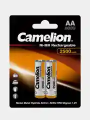 Аккумуляторы AA Camelion AA-2500mAh, Ni-Mh, 1.2V, 2 штуки