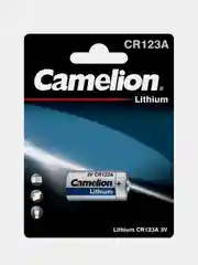Батарейка литиевая Camelion CR123A-BP1, 3V, 1 штука