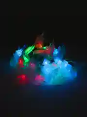 Прозрачный гирлянда светодиодная, новогодняя, декоративная