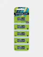 Батарейка алкалиновая Ergolux A27-BP5, 12V, 5 штук