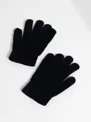 Черный демисезонные перчатки