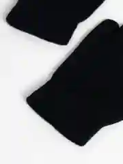 Черный демисезонные перчатки