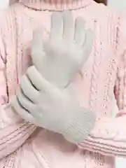 Серый детские демисезонные перчатки