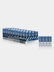 Батарейки щелочные AA Ergolux Alkaline LR6 BP40, 40 штук