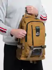 Бежевый рюкзак