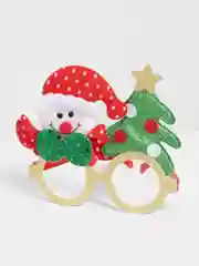 Алый очки карнавальные на Новый Год