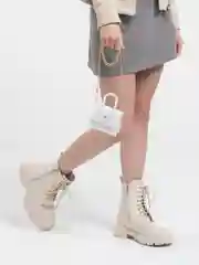 Белый мини сумка