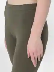 Оливковый лосины женские, спортивные