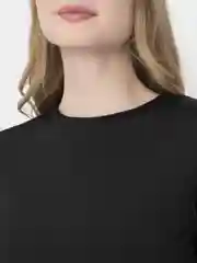 Черный женский спортивный костюм