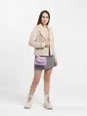 Лавандовый сумка женская