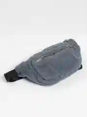 Серый поясная сумка, плюшевая