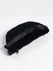 Серый поясная сумка, плюшевая