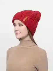 Красный шапка  женская Иберис