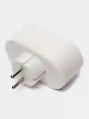 Сетевой тройник SONNEN U-020G, 2 розетки, с заземлением, 16А, белый, 511442