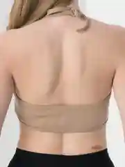 Карамельный топ женский, на завязках