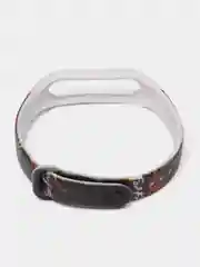 Белый ремешок для Xiaomi mi band 7 / 6 / 5 / 4 / 3 / NFC супергерои комикс браслет с принтом