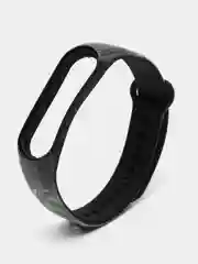Зеленый ремешок для Xiaomi mi band 7 / 6 / 5 / 4 / 3 / NFC супергерои комикс браслет с принтом