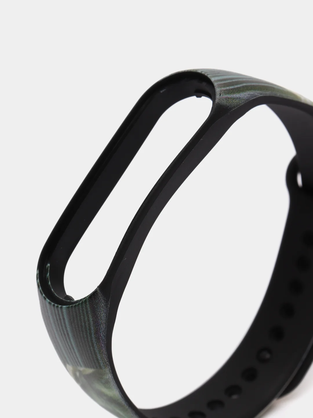Зеленый ремешок для Xiaomi mi band 7 / 6 / 5 / 4 / 3 / NFC супергерои комикс браслет с принтом
