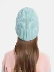 Лазурный шапка детская, на флисе