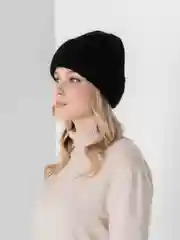 Черный женская шапка