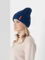 Синий шапка  женская Иберис