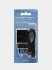 Белый зарядное сетевое устройство 2.1 А с кабелем micro-USB 1 м Borofone BA20A, зарядка на андроид