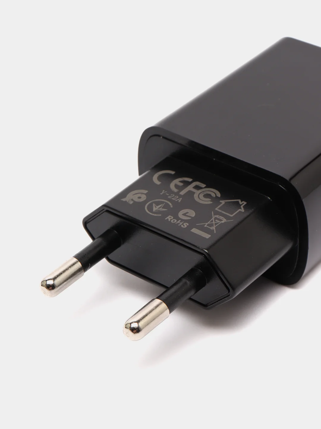 Белый зарядное сетевое устройство 2.1 А с кабелем micro-USB 1 м Borofone BA20A, зарядка на андроид