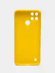 Желтый чехол для Realme C21Y, Realme С25Y ( Реалми С21Y, С25Y ) силиконовый, матовый