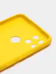 Желтый чехол для Realme C21Y, Realme С25Y ( Реалми С21Y, С25Y ) силиконовый, матовый