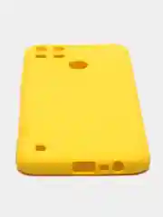 Желтый чехол для Realme C21Y, Realme С25Y ( Реалми С21Y, С25Y ) силиконовый, матовый