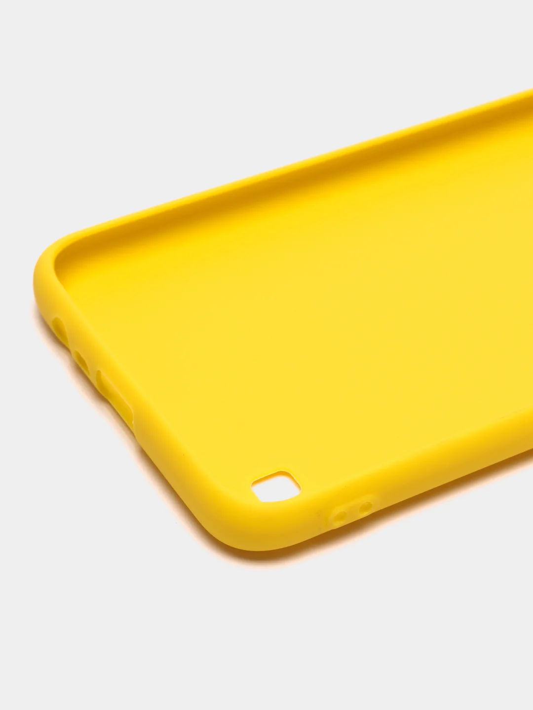 Желтый чехол для Realme C21Y, Realme С25Y ( Реалми С21Y, С25Y ) силиконовый, матовый