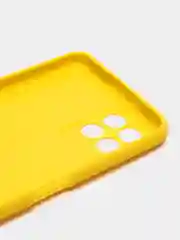 Желтый чехол для Realme 8i, Narzo 50 (Реалми 8I, Нарзо 50) силиконовый, матовый