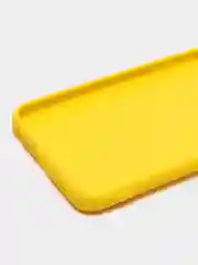 Желтый чехол для Realme 8i, Narzo 50 (Реалми 8I, Нарзо 50) силиконовый, матовый
