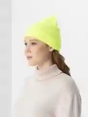 Лайм шапка вязаная, унисекс, бини